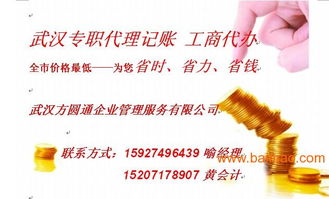 湖北一流的工商代辦與稅務代理服務 江岸區企業發展的專業伙伴